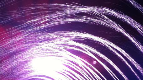 Vibrant Swirls of Light and Color wallpaper