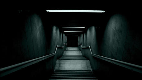 Mysterious Descent into the Unknown wallpaper