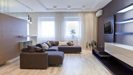 Modern Living Room Serenity wallpaper