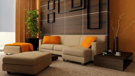 Modern Living Room Design for a Vibrant Life wallpaper