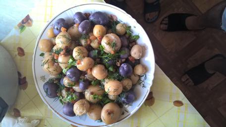 Colorful Potato Medley Delightful 4K Food Wallpaper wallpaper