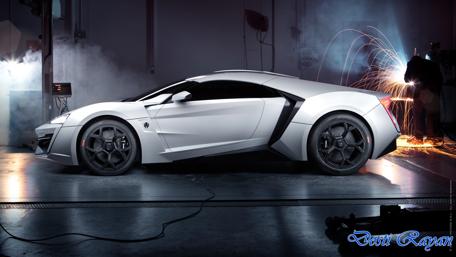 Sleek White Luxury Sports Car Design wallpaper