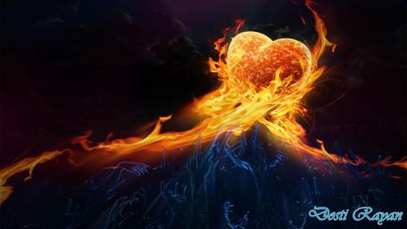 Eternal Flame of Love wallpaper