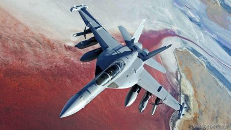 Mighty Jet in Flight wallpaper