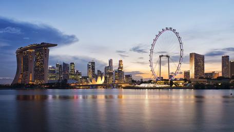 City Awakening at Dawn wallpaper