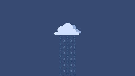 Code cloud wallpaper