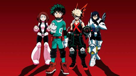 My Hero Academia Heroes Stand Tall wallpaper