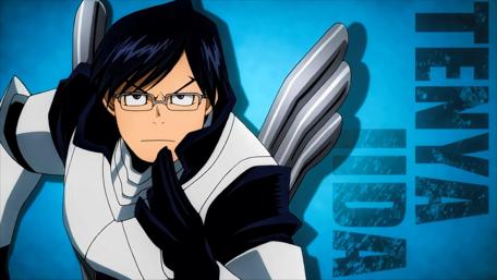 Tenya Iida Stands Ready in My Hero Academia wallpaper