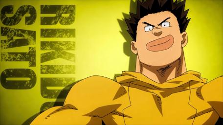 Heroic Smirk in Yellow wallpaper