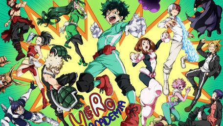 Heroes in Training at U.A. High School wallpaper