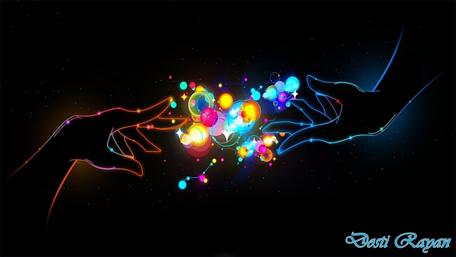 A Cosmic Connection of Love wallpaper