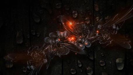 Ethereal Dance of Light and Shadow wallpaper