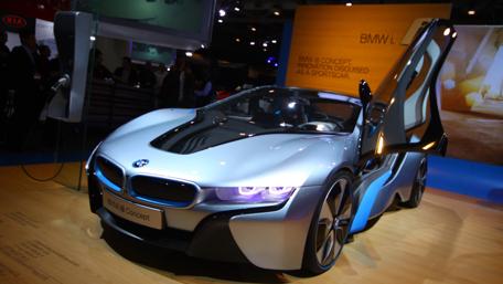 Futuristic BMW i8 Concept Wallpaper wallpaper