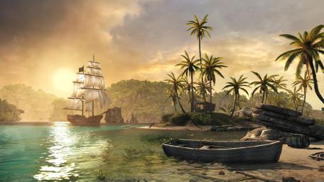 Sailing into Serene Horizons wallpaper