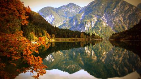 Plansee Lake wallpaper