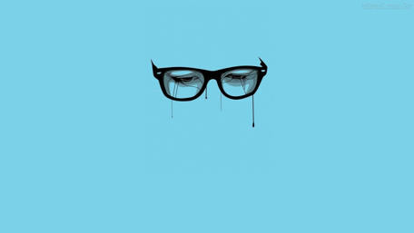 Eyes Behind the Tears of Glasses wallpaper
