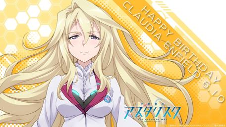 Birthday Celebrations with Claudia Enfield Anime Art wallpaper