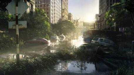 Urban Jungle Meets Nature's Resilience wallpaper
