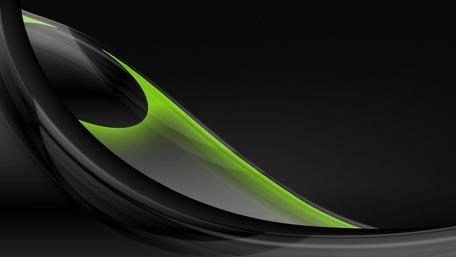 Sleek Green and Black Abstract Wallpaper wallpaper