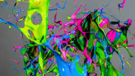 Explosive Color Symphony wallpaper