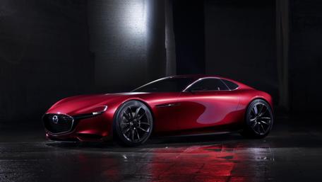 Sleek Elegance of Mazda RX Vision 7 wallpaper