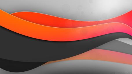 Dynamic Red and Grey Waves Wallpaper wallpaper