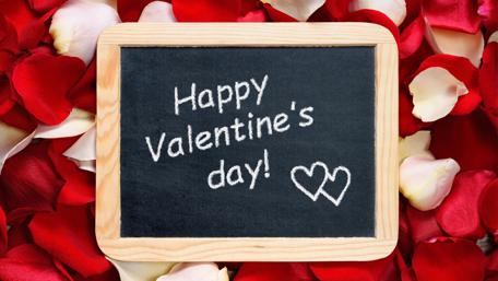 Romantic Valentine's Day Celebration Wallpaper wallpaper