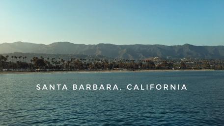 Serene Coastal View of Santa Barbara California wallpaper