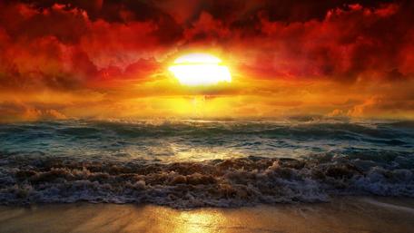 Beautiful sunrise wallpaper