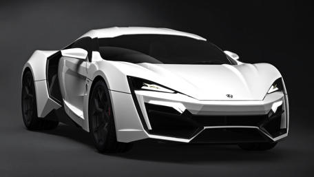 Sleek Monochrome Hypercar Beauty wallpaper
