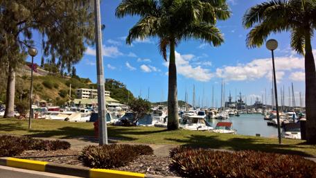 Serene Marina Views in New Caledonia wallpaper
