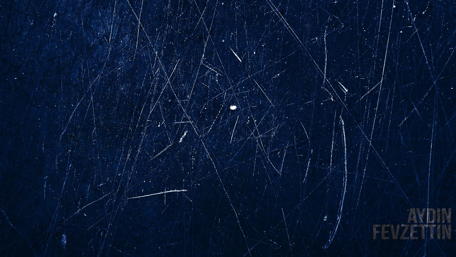 Deep Blue Scratches on Canvas wallpaper