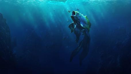 Mystical Underwater Realm wallpaper
