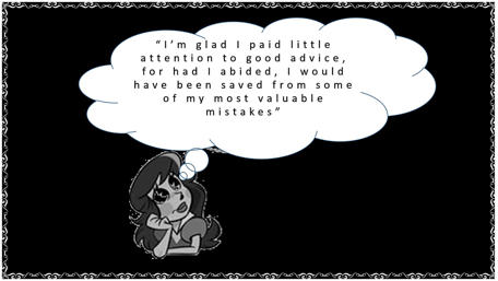 Reflecting on Valuable Mistakes wallpaper