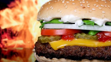 Juicy Burger Delights for Food Lovers wallpaper