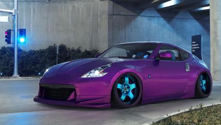 Vivid Purple Dream Car Wallpaper wallpaper