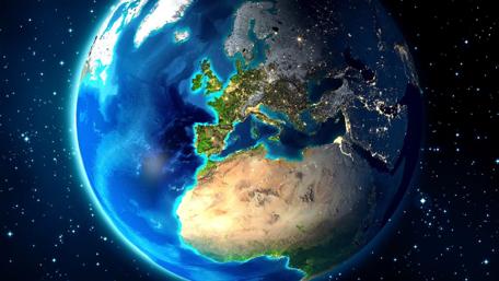 Stunning Earth View from Space wallpaper