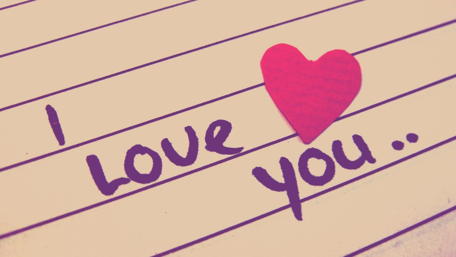 Whispers of Affection on Paper wallpaper