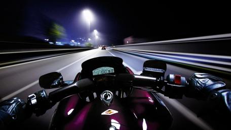 Nighttime Speeding on the Open Road wallpaper