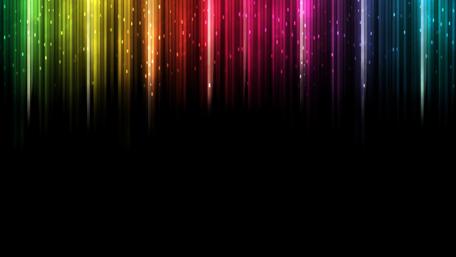 Vibrant Spectrum Rainfall wallpaper