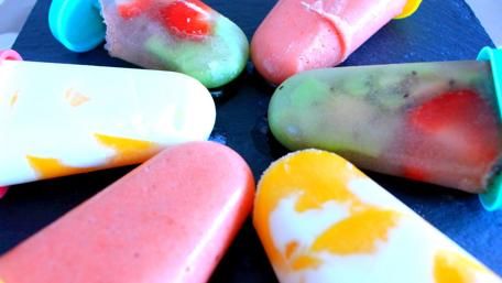 Colorful Ice Lollies for a Refreshing Summer Treats wallpaper