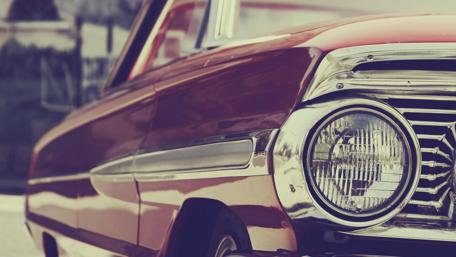 Classic Red Vintage Car Wallpaper for Auto Enthusiasts wallpaper