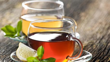 Refreshing Tea With Lemon Slices wallpaper