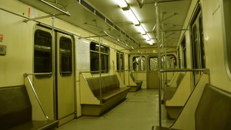 Subway Serenity in Empty Spaces wallpaper