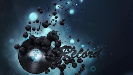 Vinyl Record Music Vibes wallpaper