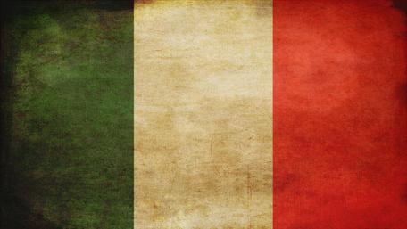 Italian Heritage Embraced through the Flag Image wallpaper