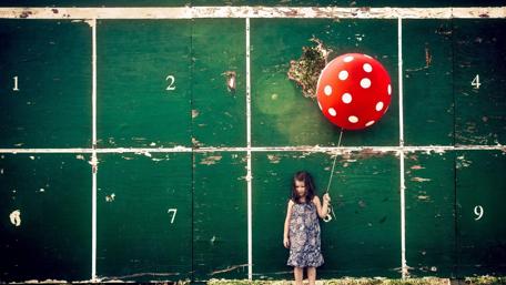 Whimsical Moments of Childhood Wonder wallpaper