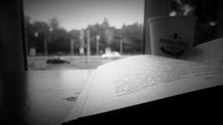 Cozy Moments with Coffee and Books wallpaper