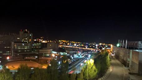 Tehran Night Lights View wallpaper