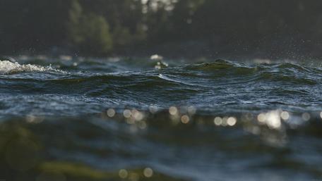 Serenity of Gentle Waves wallpaper